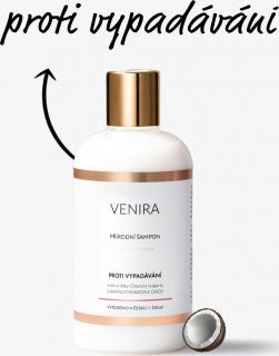 VENIRA přírodní šampon proti vypadávání vlasů - 300 ml