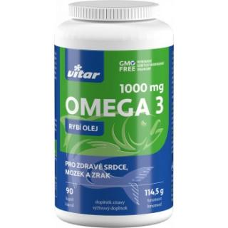 Vitar Omega 3 1000 g, 90 kapslí