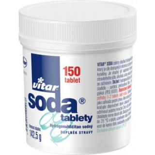 Vitar Soda - tablety, 150 tablet