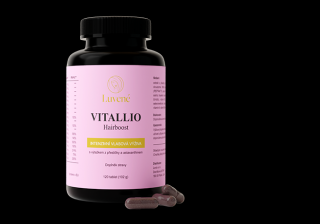 Vlasová výživa Vitallio Hairboost, 120 tablet  + Dárek
