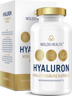 WoldoHealth® ® Kyselina hyaluronová 90 kapslí  + Dárek