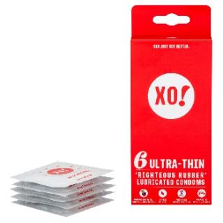 XO Kondom z přírodního latexu Ultra thin 6 ks