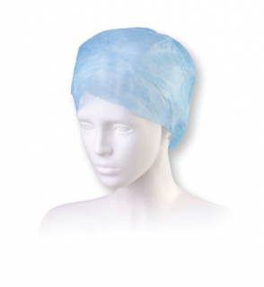Zdravotnická čepice LILI, 100ks, nesterilní  + Dárek Barva: Modrá