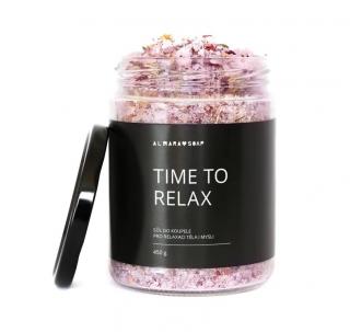 ALMARA SOAP Sůl do koupele Time to relax 450 g