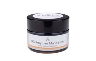 ANELA Důvěrný pan Mandarinka - jemný krémový deodorant 30 ml