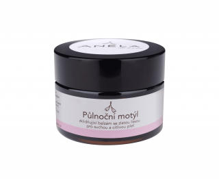 ANELA Půlnoční motýl - zklidňující balzám se zlatou řasou pro suchou a citlivou pleť 30 ml