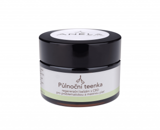 ANELA Půlnoční teenka - regenerační balzám s CBD pro problematickou a mastnou pleť 30 ml
