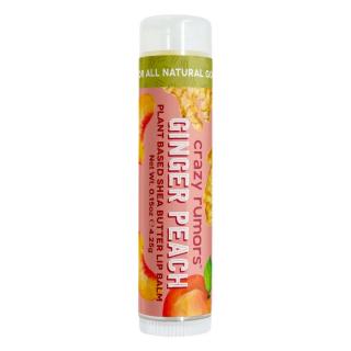 CRAZY RUMORS Balzám na rty Ginger Peach 4,2 g