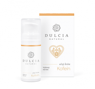 DULCIA NATURAL Oční krém s kofeinem - noční 15 ml