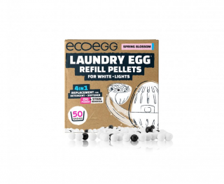 ECOEGG Náplň do pracího vajíčka na bílé prádlo Jarní květy 50 praní