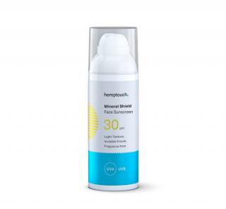 HEMPTOUCH Opalovací krém na obličej Mineral Shield Face Sunscreen SPF 30 50 ml