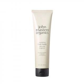 JOHN MASTERS ORGANICS Maska na vlasy s růží a meruňkou 148 ml