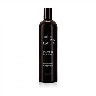 JOHN MASTERS ORGANICS Šampon pro jemné vlasy s rozmarýnem a mátou 236 ml