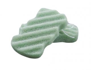 KONJAC Tělová houbička zelená