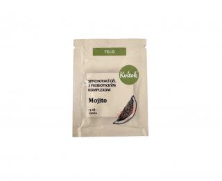 KVITOK Jemný sprchový gel Mojito s prebiotickým komplexem 5 ml VZOREK