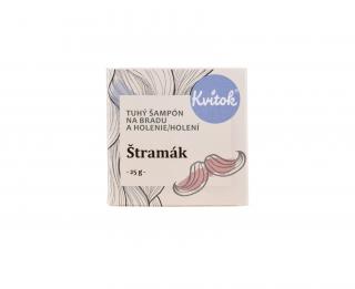 KVITOK Tuhý šampon na vousy a holení Štramák 25 g