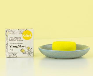 KVITOK Tuhý šampon s kondicionérem Ylang Ylang 25 g