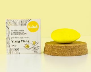 KVITOK Tuhý šampon s kondicionérem Ylang Ylang 50 g