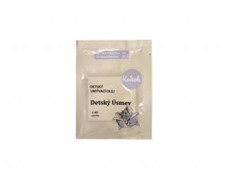 KVITOK Umývací olej Dětský úsměv 2 ml VZOREK