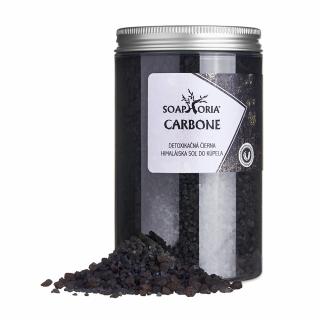 SOAPHORIA Detoxikační černá himálajská sůl do koupele Carbone 500 g