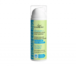 SOAPHORIA Intimní mycí emulze pro jemné osvěžení a antibakteriální ochranu 150 ml