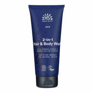 URTEKRAM Sprchový gel a šampon 2v1 MEN 150 ml