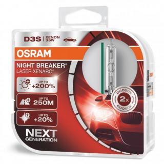 D3S OSRAM XENARC® NIGHT BREAKER® LASER 66340XNL-HCB - sada 2ks