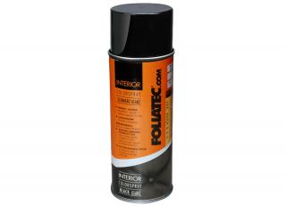 FOLIATEC barva na interiér - Interior Color Spray, barva černá lesklá, objem: 400 ml