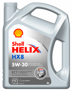 Motorový olej Shell Helix HX8 ECT 5W-30 Objem: 5000 ml