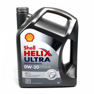 Motorový olej Shell Helix Ultra Professional AV-L 0W-30 Objem: 5000 ml