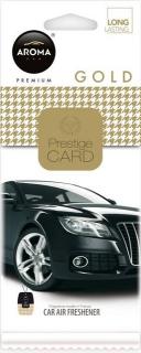 Osvěžovač AROMA CAR PRESTIGE CARD GOLD