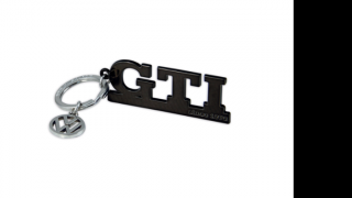 Přívěsek na klíče GTI - Since 1976 Barva: Černá
