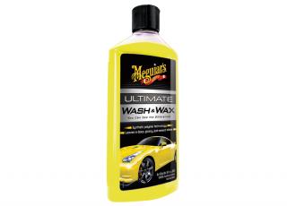 Ultimate Wash & Wax - luxusní, nejkoncentrovanější autošampon s příměsí karnauby a polymerů, objem: 473 ml