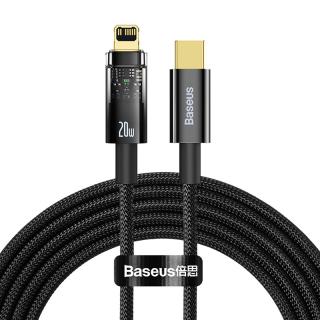 Datový kabel 20W 2 m | USB-C | Lightning | Černý | Baseus
