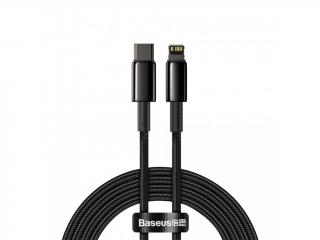 Nabíjecí a datový kabel USB - C na Lightning | 20W | Černý | Baseus