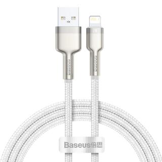 Nabíjecí a datový kabel USB na Lightning | 2.4A | 1 m | Baseus Kabel: bílá