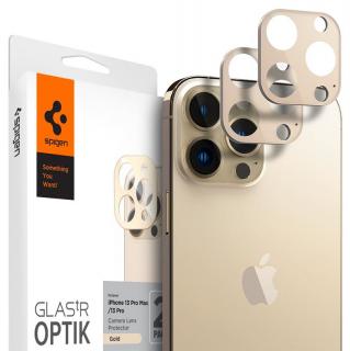 Ochranné sklo na fotoaparát 13 Pro | 13 Pro Max | 2 Ks | Spigen Barva krytu: Gold