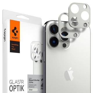 Ochranné sklo na fotoaparát 13 Pro | 13 Pro Max | 2 Ks | Spigen Barva krytu: Silver