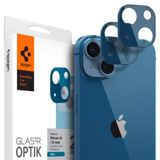 Ochranné sklo na fotoaparát pro Apple iPhone 13 | 13 Mini | 2 Ks | Spigen Barva krytu: Blue