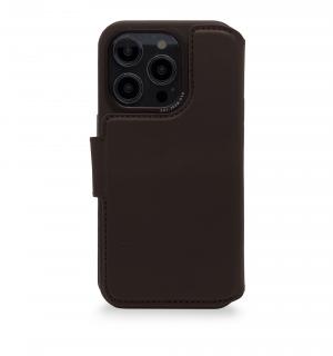 Ochranný kryt | Leather Detachable Wallet pro iPhone 14 Pro | Decoded Barva krytu: Brown