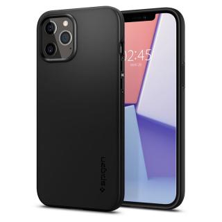 Ochranný kryt Thin Fit pro iphone 12 | 12 Pro | Black | Spigen