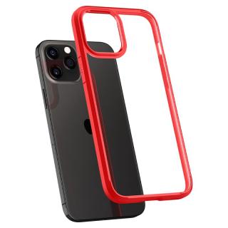 Ochranný kryt Ultra Hybrid pro iPhone 12 | 12 Pro | Spigen Barva krytu: Red