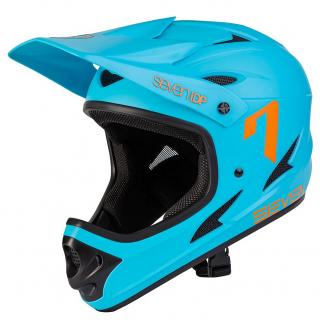 7IDP - SEVEN HELMA M1 Light Blue Orange Velikost: XS: 53-54 cm