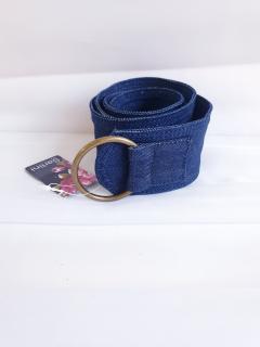 SARLINI pásek v riflovém vzhledu 95, Modrá