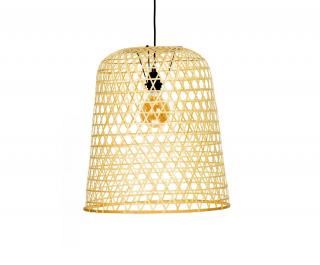 Andrea House, Bambusová lampa Interlocking, 45x48 cm | přírodní