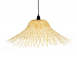Andrea House, Bambusová stropní lampa Ceiling Hat, 78 cm | přírodní