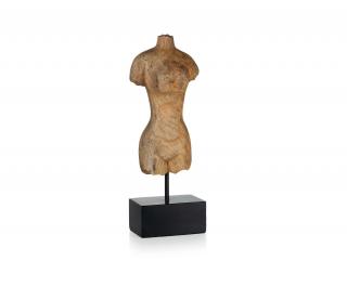 Andrea House, Dekorativní dřevěná figurální busta  Žena  | hnědá, černá