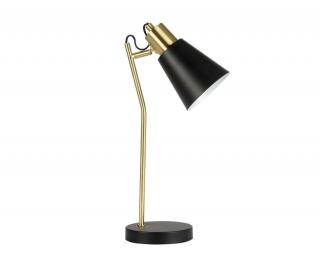 Andrea House, Kovová stolní lampa IL72036 | černá, mosaz