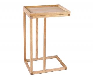 Andrea House, Rozkládací stolek z dubového dřeva  | hnědá