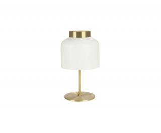 Andrea House, Vintage noční stolní lampa IL22071 | bílá, žlutá